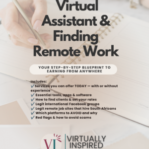 Virtual Assistant & Finding Remote Work Guide
