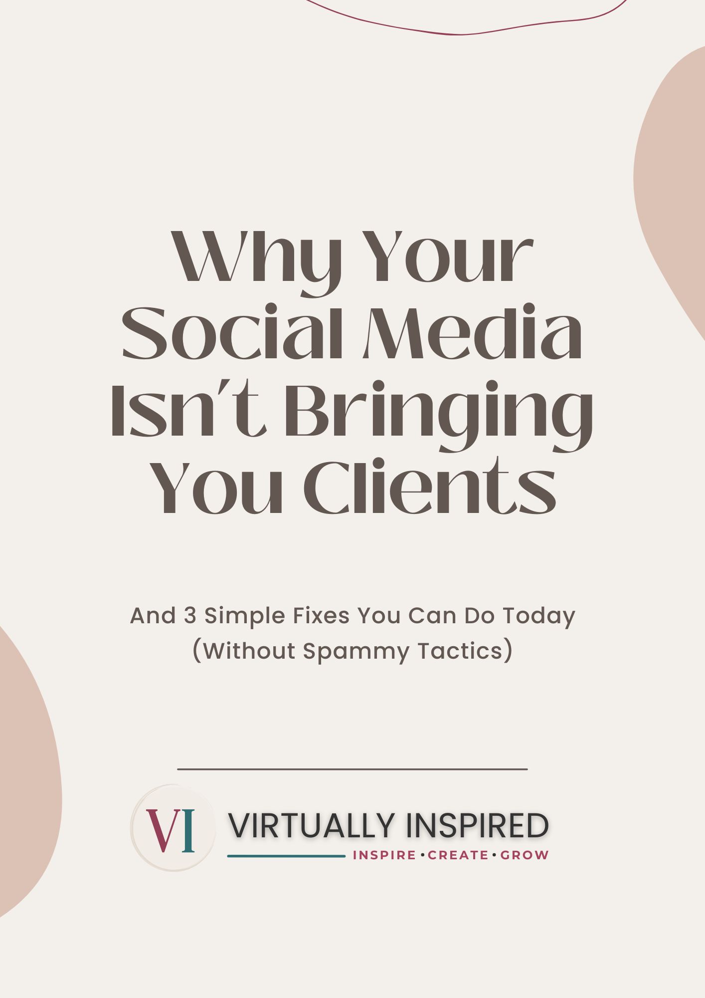 Why Your Social Media Isn't Bringing You Clients